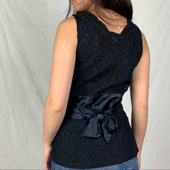 spanner medium black lace tank - Picture 4 of 13